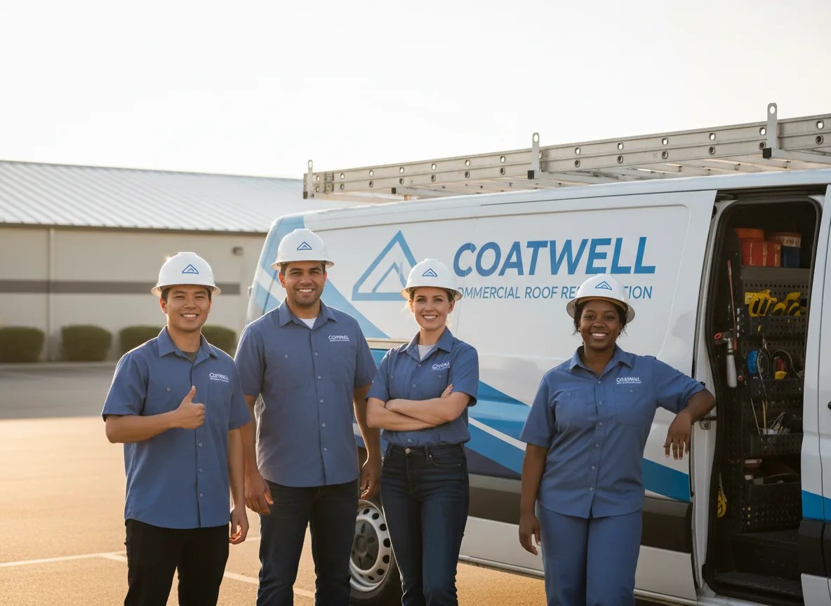 Commercial roof coating company in Collinsville, OK